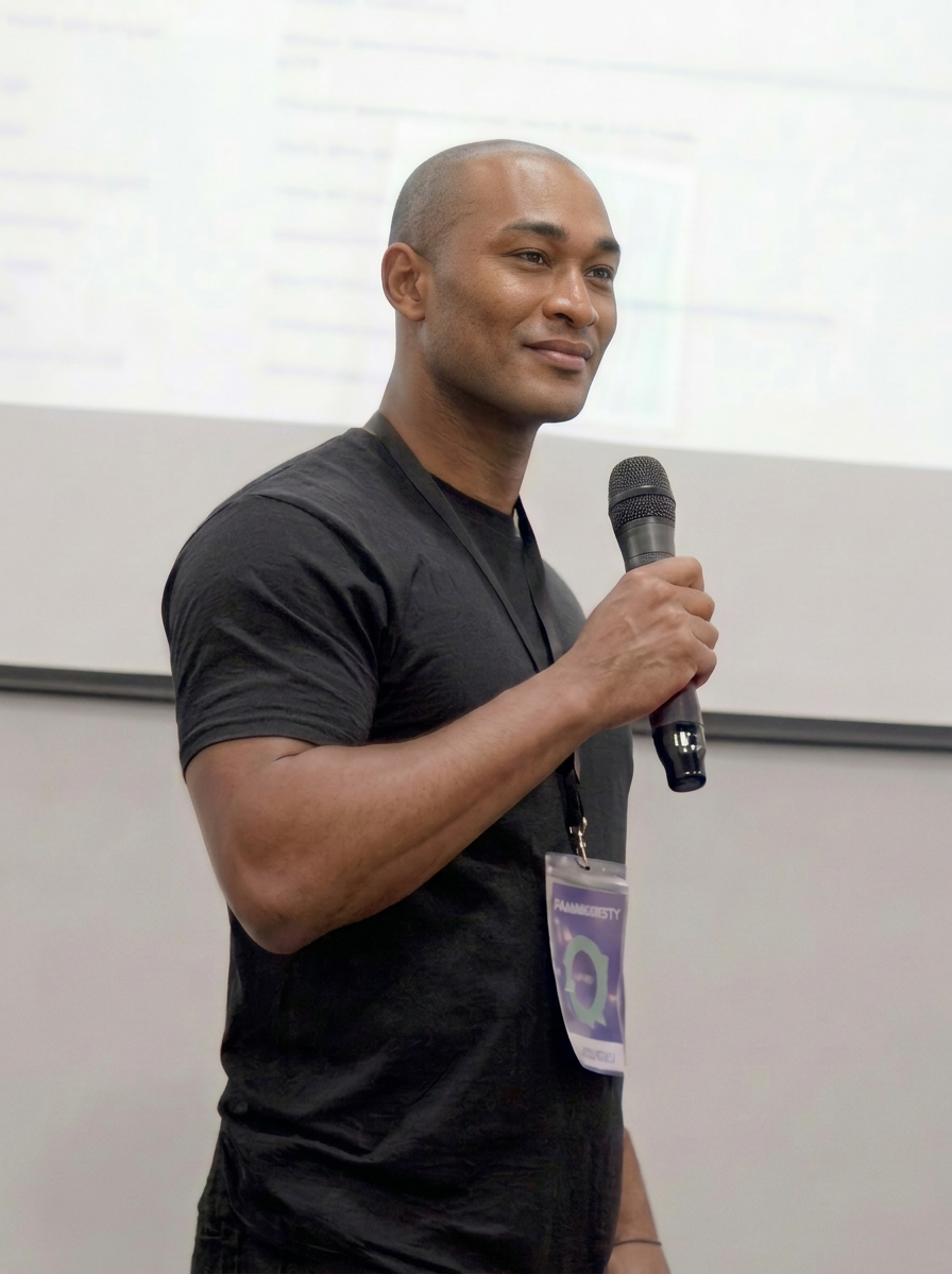 Lewis Evelyn speaking at an industry event — click to view his LinkedIn profile